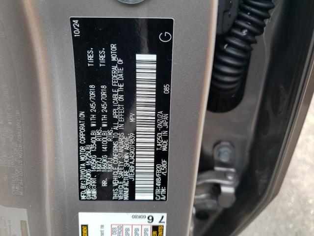 JTEABFAJ4SK019839 - 2025 TOYOTA LAND CRUIS BASE TAN photo 14