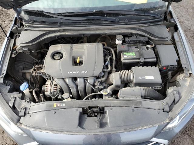 KMHD84LF6HU146565 - 2017 HYUNDAI ELANTRA SE GRAY photo 11