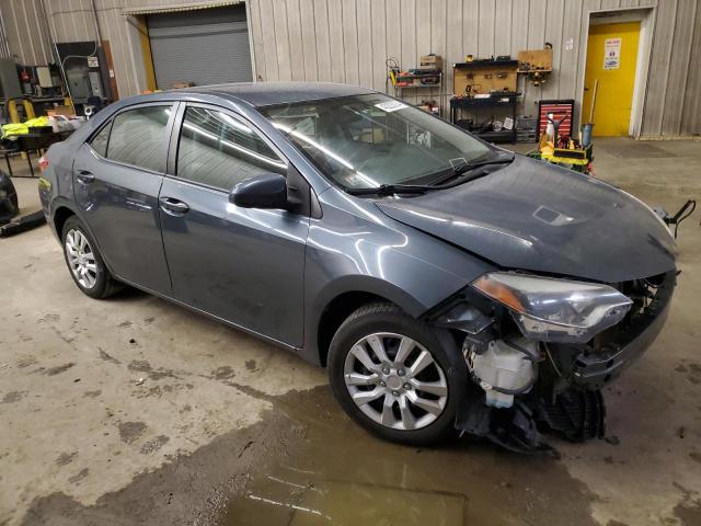 2T1BURHE5FC369906 - 2015 TOYOTA COROLLA L GRAY photo 4