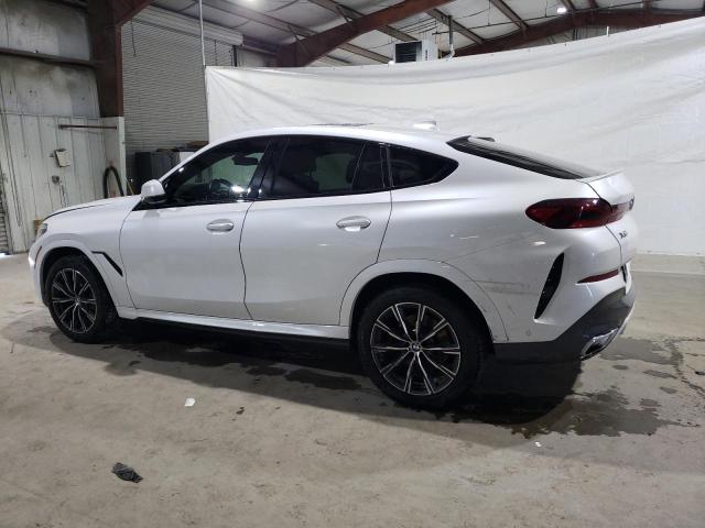 5UXCY6C07P9N55245 - 2023 BMW X6 XDRIVE40I WHITE photo 2