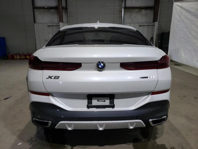 5UXCY6C07P9N55245 - 2023 BMW X6 XDRIVE40I WHITE photo 6