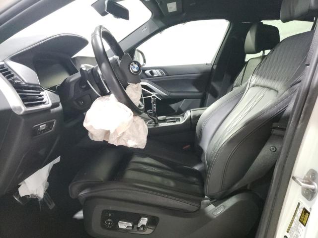 5UXCY6C07P9N55245 - 2023 BMW X6 XDRIVE40I WHITE photo 7