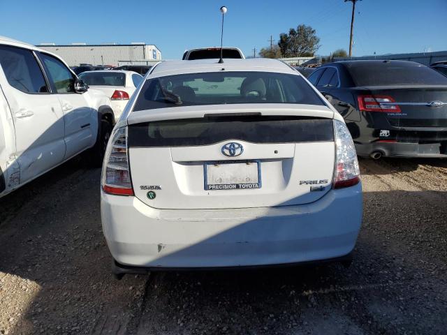 JTDKB20U393497798 - 2009 TOYOTA PRIUS WHITE photo 6