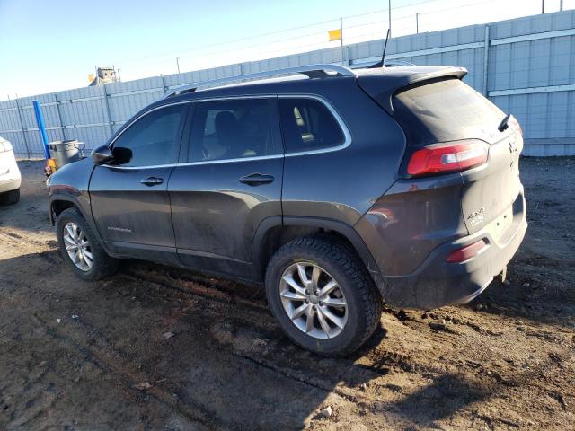 1C4PJMDS8GW199076 - 2016 JEEP CHEROKEE LIMITED GRAY photo 2