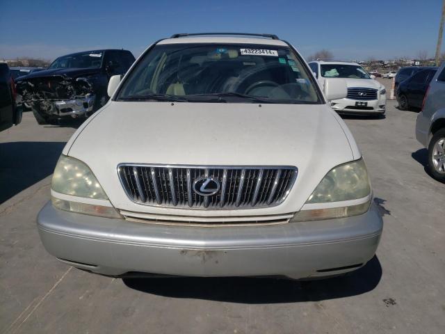 JTJHF10U410183461 - 2001 LEXUS RX 300 WHITE photo 5