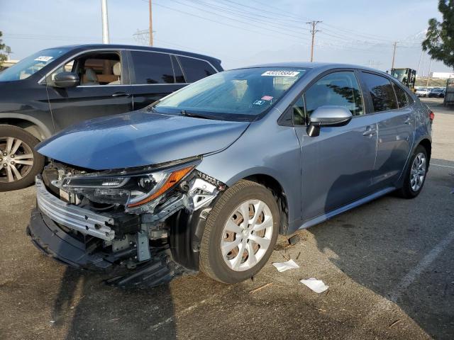 JTDEPRAE9LJ029589 - 2020 TOYOTA COROLLA LE BLUE photo 1