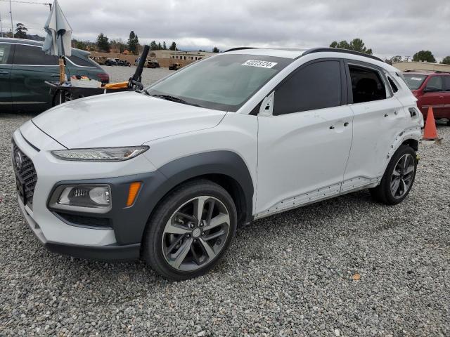 KM8K53A53KU379685 - 2019 HYUNDAI KONA ULTIMATE WHITE photo 1