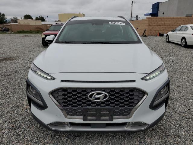 KM8K53A53KU379685 - 2019 HYUNDAI KONA ULTIMATE WHITE photo 5