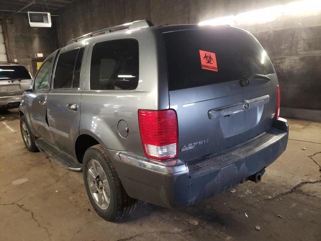 1A8HW58208F140815 - 2008 CHRYSLER ASPEN LIMITED GRAY photo 2