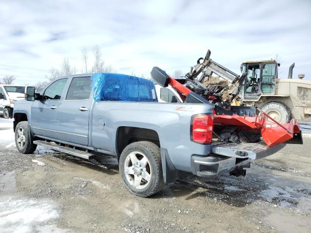 1GC1KWE89FF668871 - 2015 CHEVROLET SILVERADO K2500 HEAVY DUTY LTZ BLUE photo 2