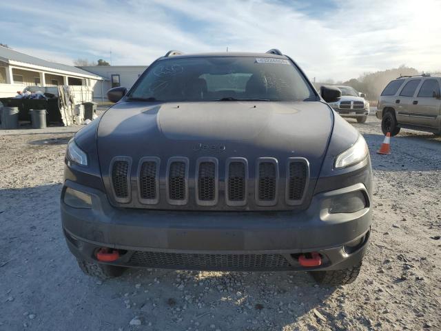 1C4PJMBS8GW306033 - 2016 JEEP CHEROKEE TRAILHAWK BLUE photo 5