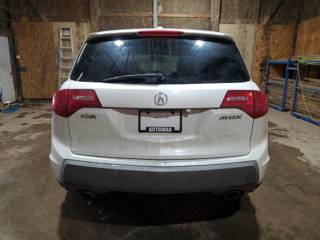 2HNYD28468H532607 - 2008 ACURA MDX TECHNOLOGY WHITE photo 6