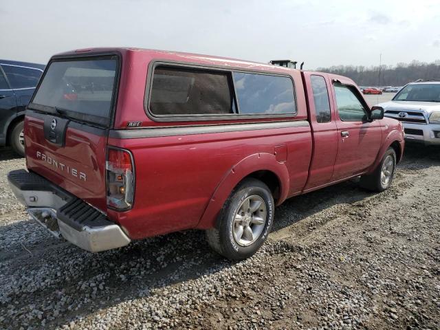 1N6DD26S92C396311 - 2002 NISSAN FRONTIER K MAROON photo 3