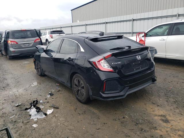 SHHFK7H73HU216421 - 2017 HONDA CIVIC EXL BLACK photo 2