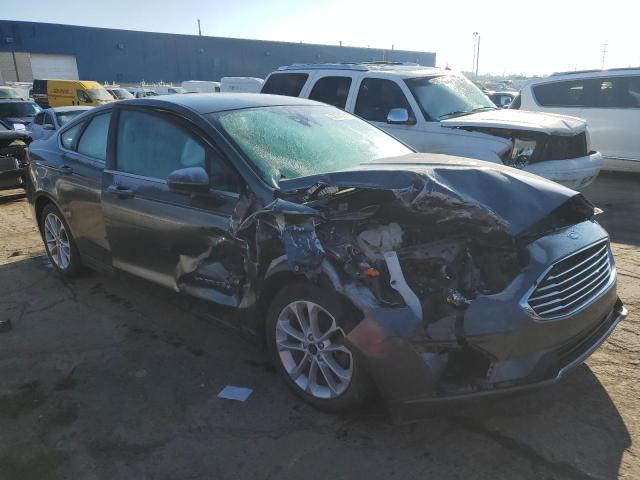 3FA6P0LU8KR103051 - 2019 FORD FUSION SE GRAY photo 4