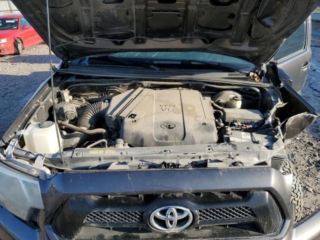 5TFJU4GN6FX090661 - 2015 TOYOTA TACOMA DOUBLE CAB PRERUNNER GRAY photo 11
