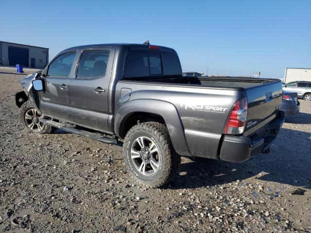 5TFJU4GN6FX090661 - 2015 TOYOTA TACOMA DOUBLE CAB PRERUNNER GRAY photo 2