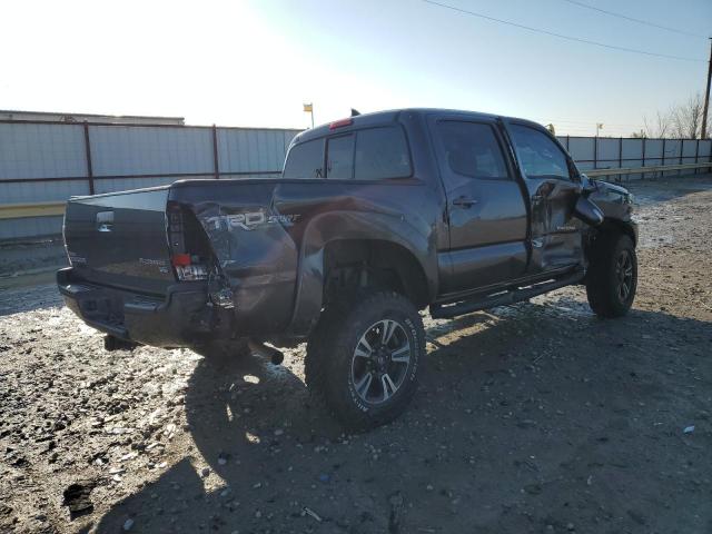 5TFJU4GN6FX090661 - 2015 TOYOTA TACOMA DOUBLE CAB PRERUNNER GRAY photo 3