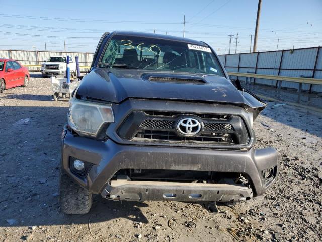 5TFJU4GN6FX090661 - 2015 TOYOTA TACOMA DOUBLE CAB PRERUNNER GRAY photo 5