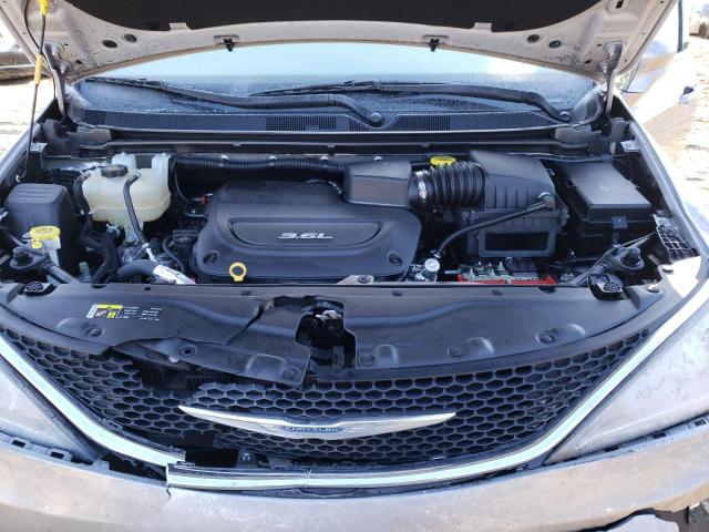 2C4RC1BGXHR542495 - 2017 CHRYSLER PACIFICA TOURING L SILVER photo 12