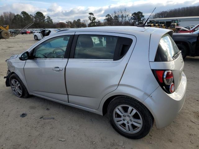 1G1JC6SH8E4222246 - 2014 CHEVROLET SONIC LT SILVER photo 2