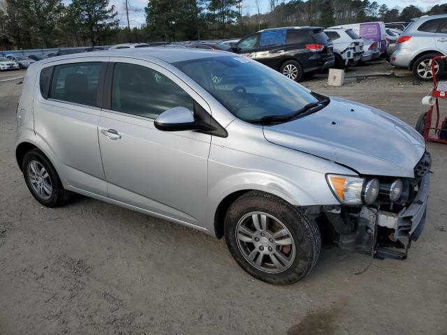 1G1JC6SH8E4222246 - 2014 CHEVROLET SONIC LT SILVER photo 4