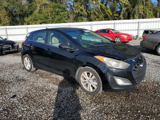 KMHD35LEXDU057586 - 2013 HYUNDAI ELANTRA GT BLACK photo 4