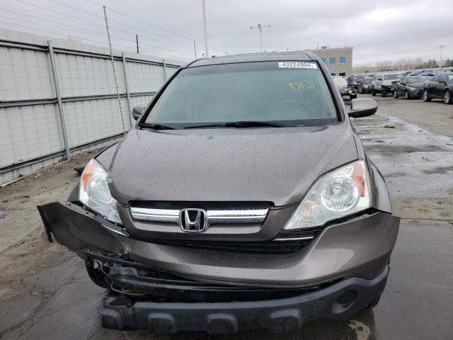 5J6RE48739L053234 - 2009 HONDA CR-V EXL BROWN photo 5