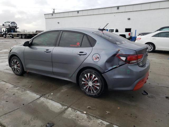 3KPA24AB8KE214170 - 2019 KIA RIO S CHARCOAL photo 2