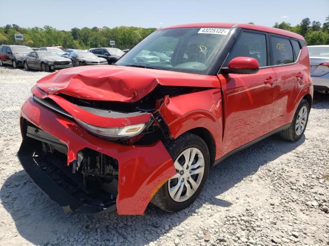 KNDJ23AU7N7157511 - 2022 KIA SOUL LX RED photo 2