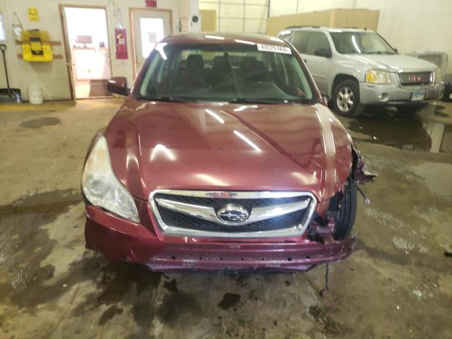 4S3BMCL67C3012521 - 2012 SUBARU LEGACY 2.5I LIMITED MAROON photo 5