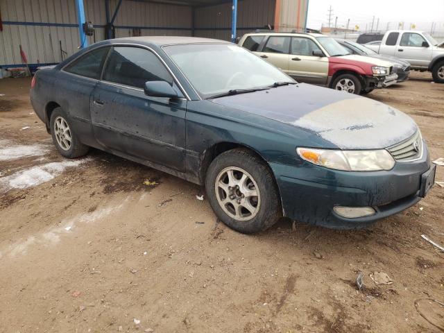 2T1CE22P72C009341 - 2002 TOYOTA CAMRY SOLA SE GREEN photo 4