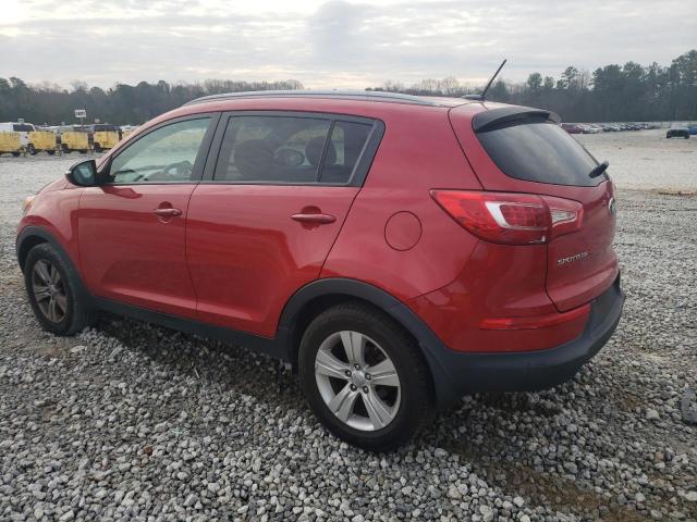 KNDPB3A23D7499612 - 2013 KIA SPORTAGE BASE RED photo 2