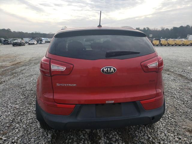 KNDPB3A23D7499612 - 2013 KIA SPORTAGE BASE RED photo 6