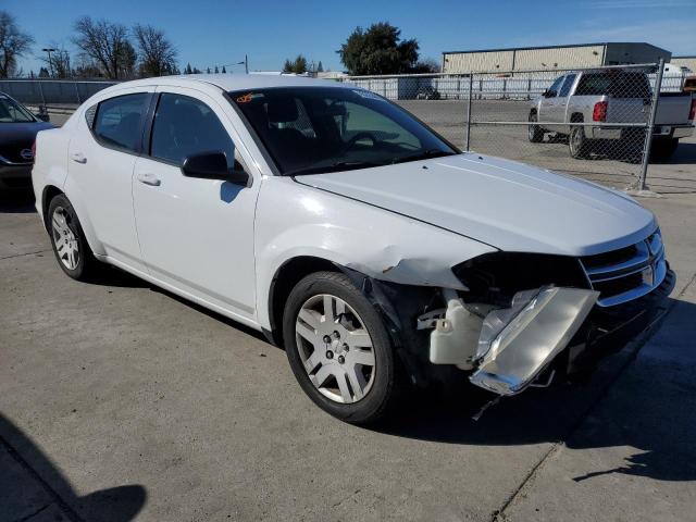 1B3BD4FB7BN609347 - 2011 DODGE AVENGER EX WHITE photo 4