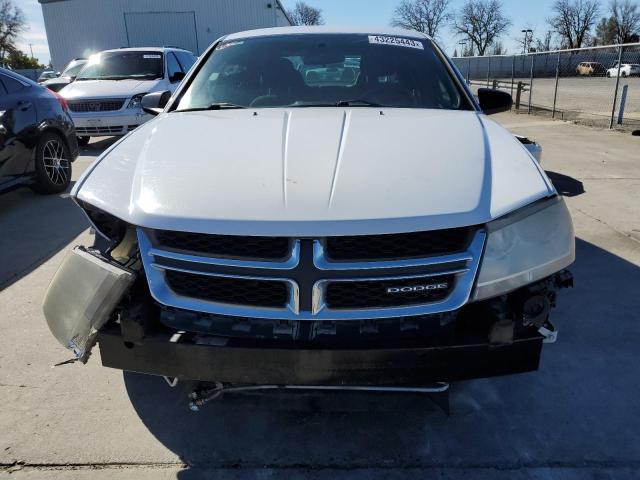 1B3BD4FB7BN609347 - 2011 DODGE AVENGER EX WHITE photo 5