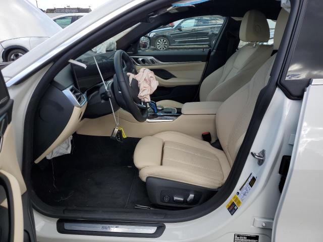 WBY73AW07PFN74894 - 2023 BMW I4 EDRIVE4 WHITE photo 7