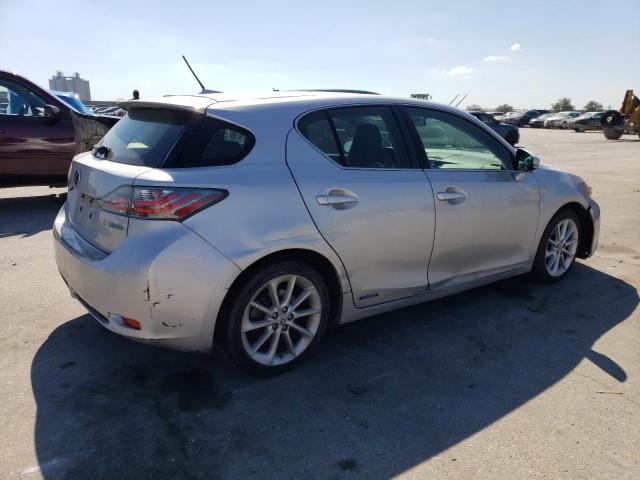 JTHKD5BH1C2122435 - 2012 LEXUS CT 200 SILVER photo 3