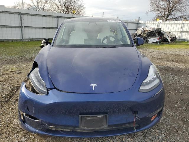 5YJYGDEF8LF017458 - 2020 TESLA MODEL Y BLUE photo 5