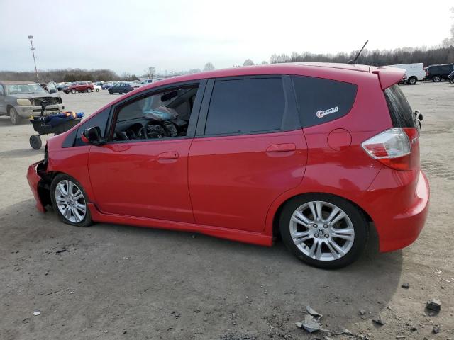 JHMGE88489C005236 - 2009 HONDA FIT SPORT RED photo 2