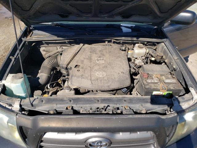 5TEUU4EN2AZ684908 - 2010 TOYOTA TACOMA ACCESS CAB ნაცრისფერი ფოტო 11