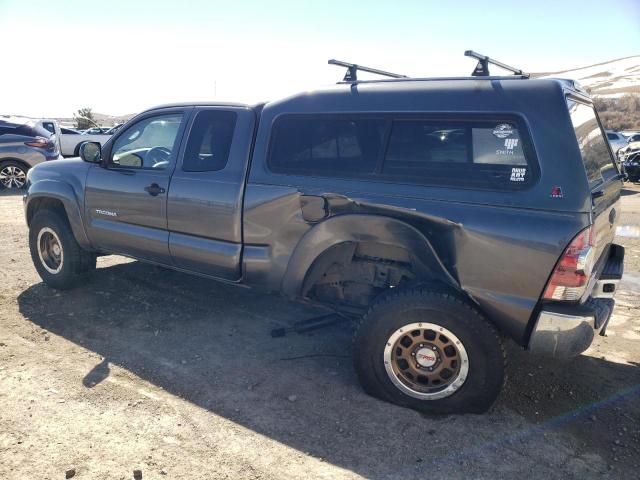 5TEUU4EN2AZ684908 - 2010 TOYOTA TACOMA ACCESS CAB ნაცრისფერი ფოტო 2