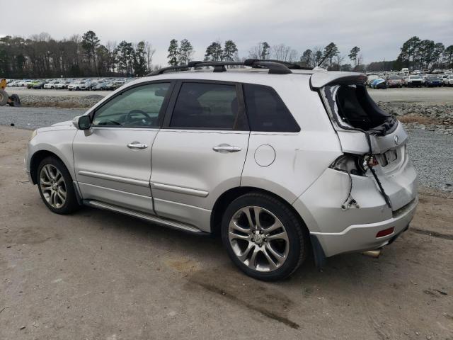 5J8TB18527A002156 - 2007 ACURA RDX TECHNOLOGY SILVER photo 2