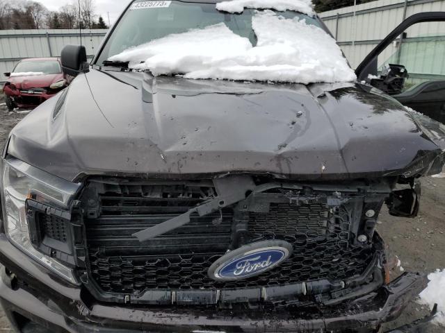 1FTEX1EP4LFA75346 - 2020 FORD F150 SUPER CAB BLACK photo 11