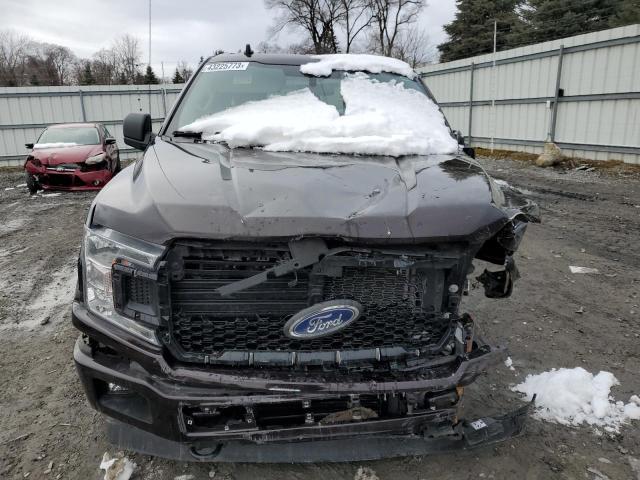 1FTEX1EP4LFA75346 - 2020 FORD F150 SUPER CAB BLACK photo 5