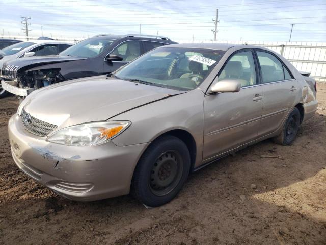 4T1BE32K23U697268 - 2003 TOYOTA CAMRY LE BEIGE photo 1