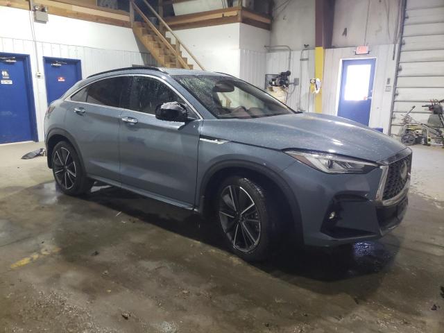 3PCAJ5J3XNF113468 - 2022 INFINITI QX55 LUXE BLUE photo 4