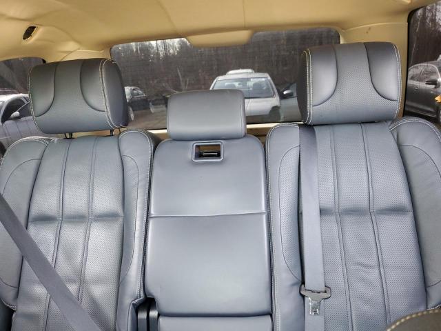 SALMP1E4XBA330412 - 2011 LAND ROVER RANGE ROVE AUTOBIOGRAPHY WHITE photo 10