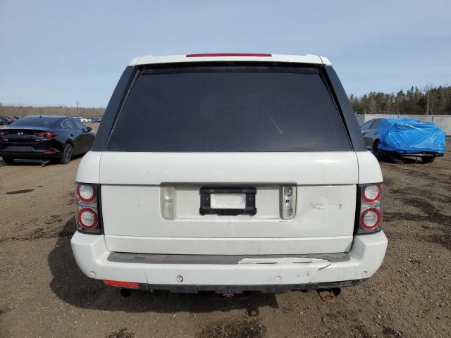 SALMP1E4XBA330412 - 2011 LAND ROVER RANGE ROVE AUTOBIOGRAPHY WHITE photo 6