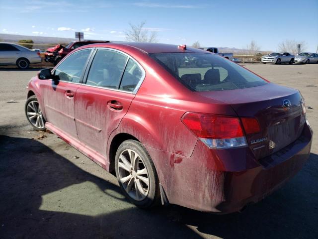 4S3BMCK63D3038407 - 2013 SUBARU LEGACY 2.5I LIMITED MAROON photo 2